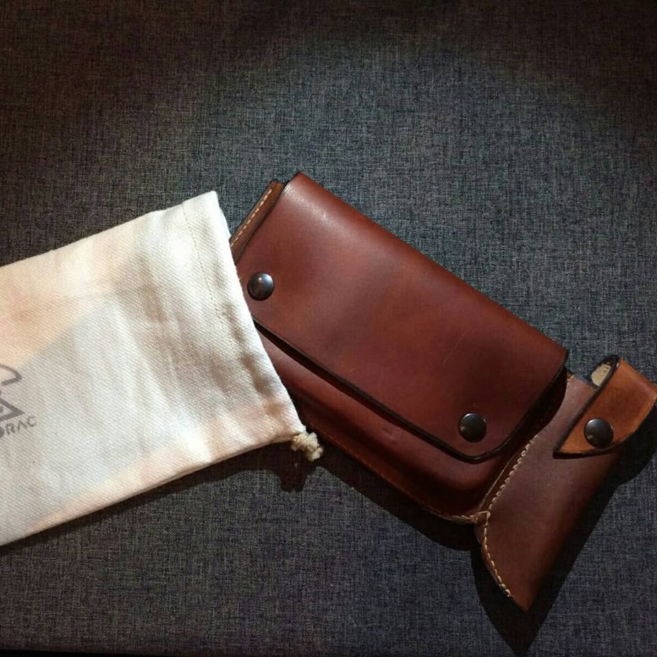 Pochette de ceinture LUCANUS avec étui à couteau